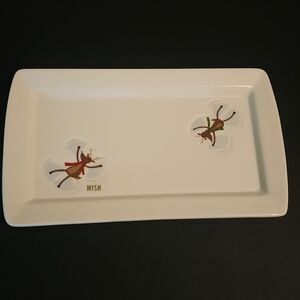 St. Nicholas Square Reindeer Games Platter